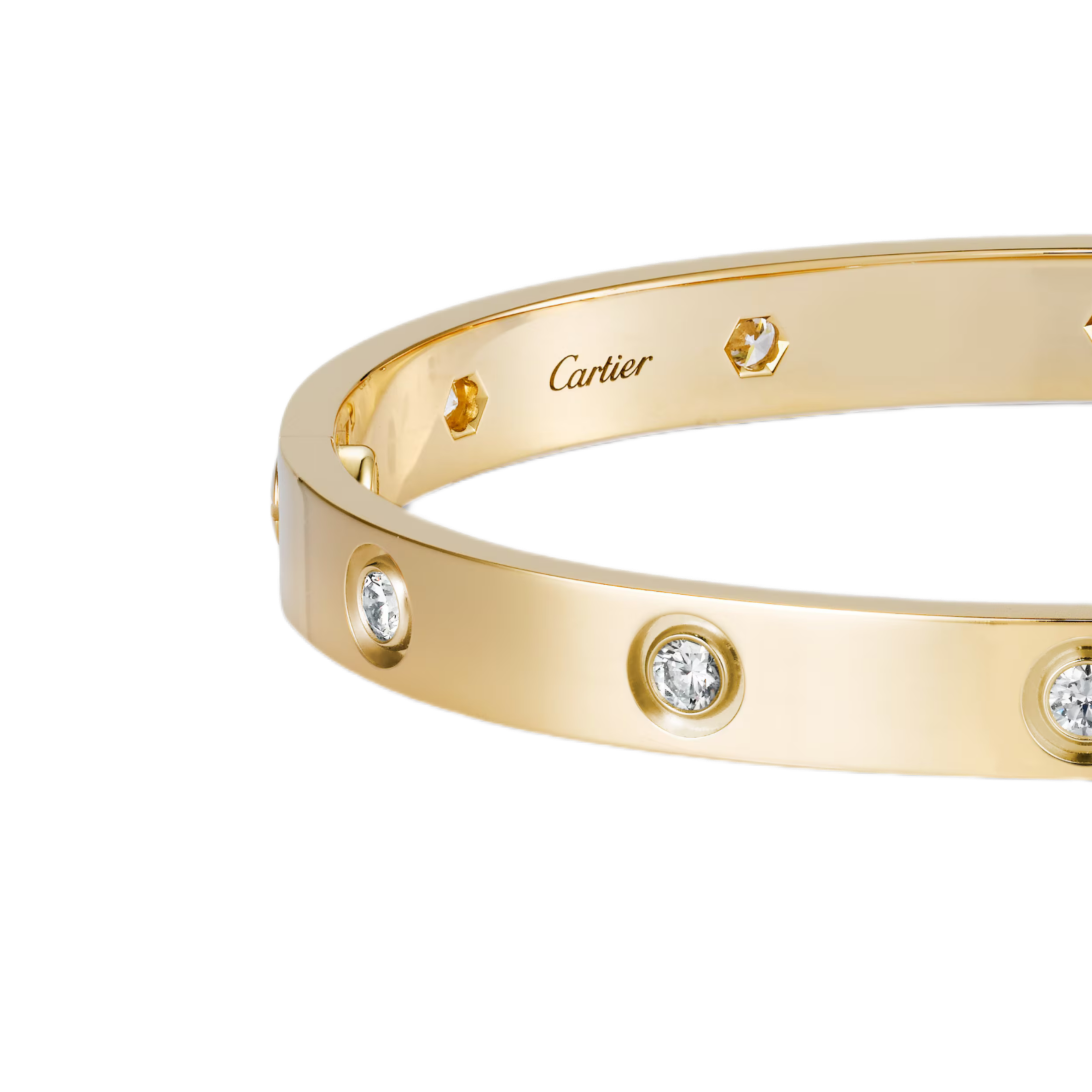 Love Bracelet 10 Diamonds